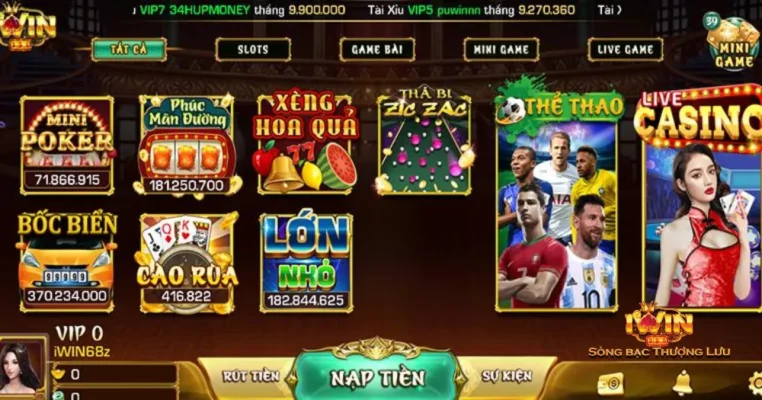 Khám Phá Thế Giới Xèng Hoa Quả Iwin68 - Game Quay Thưởng Đầy Hấp Dẫn